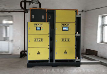 临汾山水水泥有限公司500KW电磁热水锅炉取暖项目