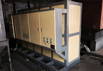 陕西省榆林市靖边县山水水泥有限公司2台电磁热水锅炉取暖