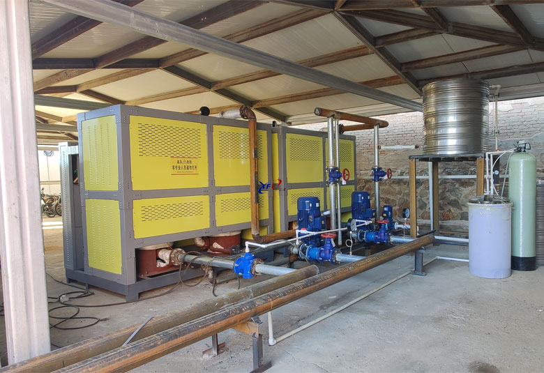 内蒙铜矿采暖用960KW电磁热水锅炉项目