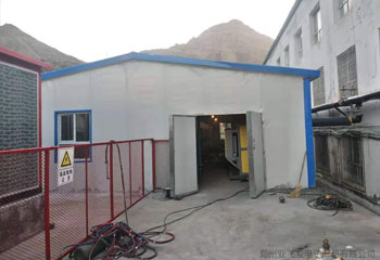 新疆某煤矿煤改电一万多平电磁锅炉采暖项目