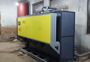 甘肃省庆阳市中石油3台电磁热水锅炉取暖
