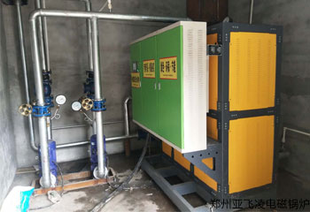三门峡灵宝矿区采暖100KW电磁锅炉