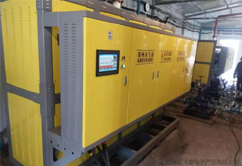 新疆某煤矿煤改电一万多平电磁锅炉采暖项目